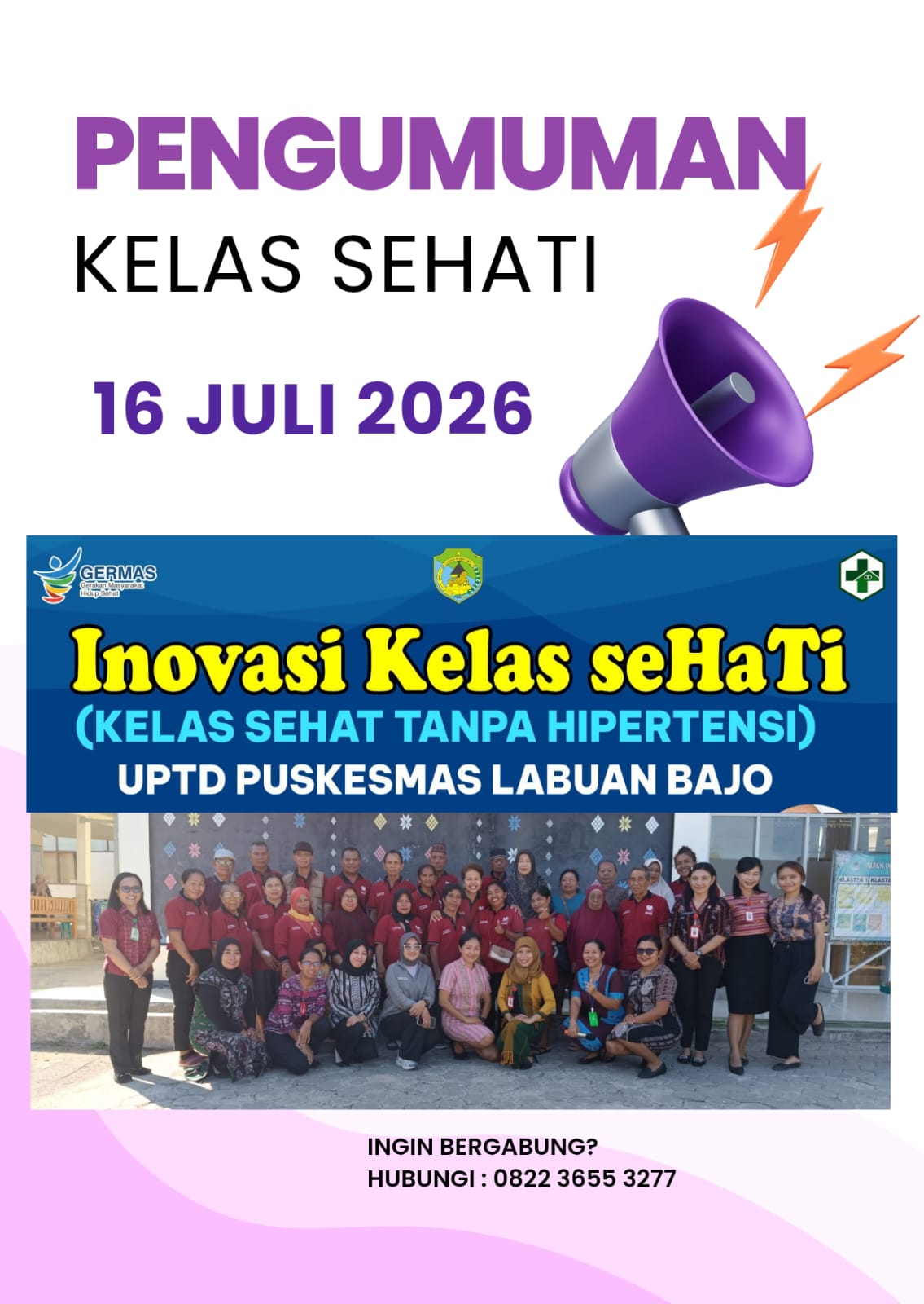 Kelas SeHaTi Puskesmas Labuan Bajo